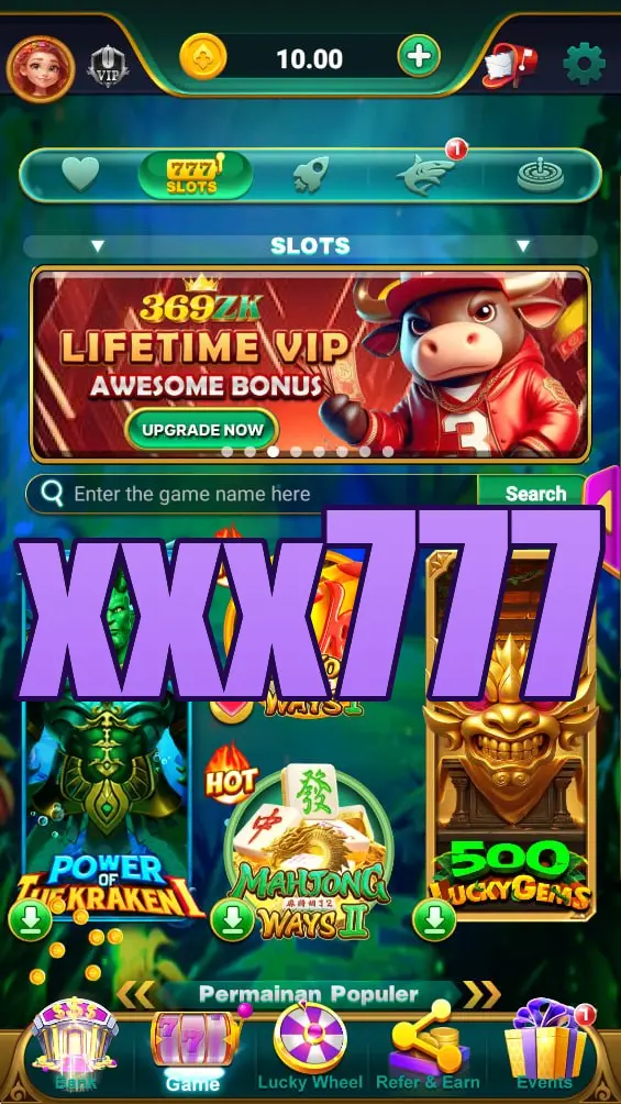 xxx777 Masuk